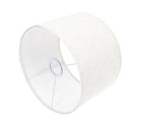 Angoily Abat-jour en Lin Décoratif et Accessoire Lumineux, Couverture Légère, Support Métal Robuste, pour Lampe de Table et Chevet, Abat-jour Élégant pour Intérieur,