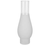 Angoily Abat-Jour en Verre Transparent pour Lampe à Huile Coupe-Vent Stable Verre Clair Remplacement rétro pour Lampe à pétrole Protection Contre Le Vent pour éclairage d'urgence