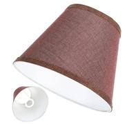 Angoily Abat Jour Petit Tissu Rétro pour Lampe Accessoire Déclairage pour Plafonnier Lampe de Table et Lampadaire Design Élégant et Stable Adapté Chambre et Bureau