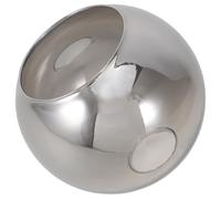 Angoily Abat-Jour Verre Ambré Semi-Circulaire pour Lampe Grand Format Éclairage Uniforme Salon Chambre Salle à Manger Remplacement pour Applique Murale et Lustre