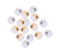 Angoily Accessoires en Silicone pour Bricolage 20pcs Bouchons D'oreilles Ronds Confortables et Élégants en Silicone Translucide pour Décorations et Fêtes