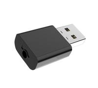 Angoily Adaptateur Audio sans Fil Émetteur Récepteur Aux Compatible PC TV Voiture Haut-Parleur Plug and Play