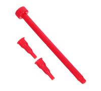 Angoily Adaptateur Cartouche Gaz Torche Soudure Bec Verseur Plastique Abs, Rallonge Tige 2 Embouts, pour Recharge Bouteille Camping et Gaz Extérieur