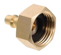 Angoily Adaptateur de Purge pour Hivernage VR Raccord Rapide 3/4 Filetage Femelle pour Tuyau d'Arrosage Connexion Compresseur d'air Protection Antigel Camping-Car et Jardin