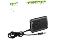 Angoily Adaptateur Émetteur Récepteur sans Fil avec Câble Audio et Charge USB Compatible iOS Transmission Audio Stéréo Basse Latence pour TV Jeux et Musique