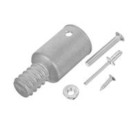 Angoily Adaptateur Métal à Visser pour Manche de Balai Embouts Filetés Robustes Aluminium Kit de Réparation Polyvalent pour Manches Fer Aluminium Inox et Connecteur Compact pour Rallonges