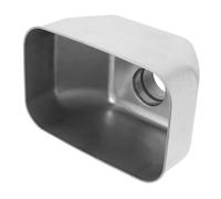 Angoily Adaptateur pour eau de pluie - Divers puits - Joint pour une collecte efficace de l'eau - Entonnoir de pluie en acier inoxydable