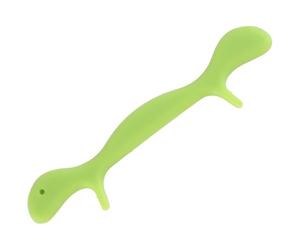 Angoily Affineur de Bouche en Silicone Vert, Modeleur Portable pour Resserrer Muscles du Visage et Améliorer le Sourire des Femmes et Filles