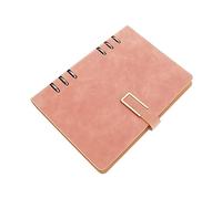 Angoily Agenda à Anneaux avec Couverture Pratique Cahier Adaptable pour Prendre des Notes Écrire un Journal ou Planifier des et Voyage