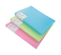 Angoily Album de Rangement pour Peinture au Diamant A4 30 Pages - Lot de 3 - Portfolio de Dessin de Diamant pour Organisation et Protection des Œuvres D’Art Accessoire pour Atelier et