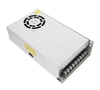 Angoily Alimentation à Découpage 24v 10a 250w Protection Multiple pour Bande LED et Équipements de Sécurité en Boîtier Fer Argenté