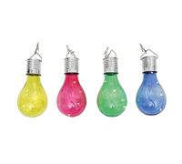 Angoily Ampoule Solaire Suspendue Étanche Led Avec Coque Verte Pour Éclairage Extérieur Et Camping