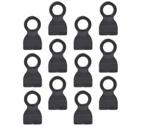 Angoily Anneaux de Fixation en Plastique de O pour Tente - 30 Pièces - Boucles Fixes pour Coins et Bords de Toile - Accessoires de Camping Pratiques pour Bivouac et Randonnée