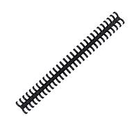 Angoily Anneaux Spiralés en Plastique Noir 10pcs pour Papier A4, Accessoires de Reliure Solide pour Fournitures de Bureau