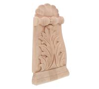Angoily Applique Murale Bois Sculpté Européen Corbeau Arc Décoratif Style Roman Ornement Angle pour Meubles et Plafonds Élément Décoratif Intérieur Élégant