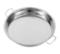 Angoily Assiette Vapeur pour Nouilles Froides 30 CM en Acier Inoxydable Plateau Alimentaire Magnétique Plat de Cuisson Vapeur Maison Polyvalent pour Service et Conservation des Aliments