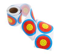 Angoily Autocollants Cibles Rondes Fluorescentes 76 Mm en Rouleau 200 Pièces Adhésifs pour Tir Intérieur Et Extérieur Entraînement Précision