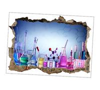 Angoily Autocollants Muraux De Chimie Amovibles Décor Scientifique Élégant Pour Salle De Classe Salon Ou Chambre Stickers Colorés Et Réutilisables Pour Surfaces Lisses