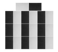 Angoily Autocollants Occultants LED en Pvc 10 Pièces pour Diffuseur de Lumière, Bloqueur de Bande Lumineuse Led, Couvre-lampe Résistant la Chaleur, pour Appareils Électroniques