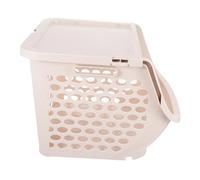 Angoily Bacs De Rangement Empilables Plastique Pour Cuisine Organisateur De Garde-manger à Ouverture Frontale Pour Fruits Et Légumes Panier De Rangement Et Respirant