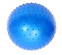 Angoily Ballon de Pilates Bleu 55 CM Picots pour Exercices de Grossesse et Rééducation Postnatale Femme Enceinte et Relaxation Musculaire