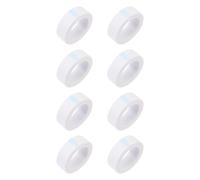 Angoily Bande Adhésive Blanche Non Tissée pour Extensions de, 8 Rouleaux, Confortable et Respirante, Réduit L'irritation Peau, pour Maquillage et Extension de
