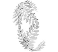 Angoily Bandeau Feuille d'Argenté en Alliage Diadème de Mariage Baroque Accessoire Coiffure pour Mariée et Demoiselle d'Honneur Coiffe Cérémonie Festive Coiffure Élégante pour Bal et