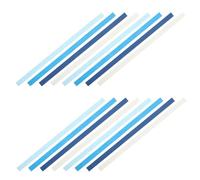 Angoily Bandes de Papier Origami D’étoile Dégradé Bleu, 1560 Feuilles 21 X 1 Cm, Papier Pliage Origami pour Loisirs Créatifs, Décorations Festives et Projets DIY