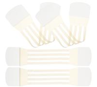 Angoily Bandes Liftantes Cou en Caoutchouc Beige, Set 1 Effet Lifting et Nettoyage Facile, pour Peau Relâchée et Lissage des Rides Maquillage