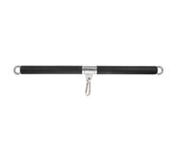 Angoily Barre de Tirage Courte Inoxydable avec Boucle Accessoire Musculation Polyvalent pour Dos et Triceps Tige de Traction Compatible Système de Poulie
