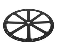 Angoily Base Plateau Tournant Plastique Pivotante Pour Miroir Support Affichage Rotatif Robuste Avec Rotation Pour Présentoir Polyvalent