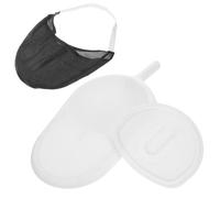 Angoily Bassin de Lit Portable en Pp Couvercle, Pot pour Adulte Pratique et Facile à Ranger, pour Soins à Domicile et Déplacements