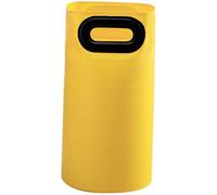 Angoily Bassin Pliable pour Bain de Pieds 16L en Plastique Robuste Citron Jaune Seau Portable pour Massage et Trempage des Pieds Usage Domestique et Voyage Outil Pratique pour