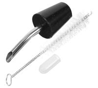 Angoily Bec Verseur de Bouilloire Extérieure en Acier Inoxydable, Accessoire Léger et Résistant Corrosion, pour Camping et Théière Portable