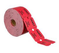 Angoily Billets Numérotés Rouges Rouleau Tickets pour Fêtes Événements Carnaval Jeux