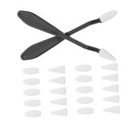 Angoily Blending Stumps Paper Art Tool Set With Replacement Sponge Wipes For Precise Sketch Erasing And Highlighting Versatile Drawing Correction Kit For Artists
