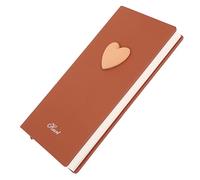 Angoily Bloc Notes Créatif Forme de Cœur Carnet de Notes Multi Fonctions Agenda Portable avec Design Unique Pratique pour Planifier Vos et Objectifs