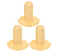 Angoily Bobine de Rechange pour Bobineuse à Manivelle, Lot de 3 Tubes D'enrouleur de Fil en Plastique, Accessoires pour Machine à Bobiner Manuelle, Fournitures de Tricot et
