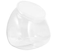 Angoily Bocal à Bonbons Transparent 1500 ML en Plastique avec Couvercle Bonbonnière Large Ouverture Cuisine Boîtes à Biscuits et Rangement Buffet Couleur Aléatoire Couleur Aléatoire