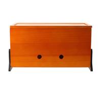 Angoily Boîte de Rangement de Câbles en Bois pour Bureau, Gestion Discrète
