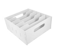 Angoily Boîte de Rangement Monnaie à Compartiments avec Couvercle Organisateur Portable pour Billets et Reçus Caisse à Monnaie Polyvalente pour Bureau et Commerce