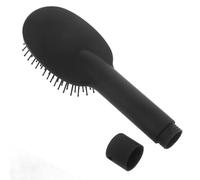 Angoily Boîte de Rangement pour Peigne Compartiment Secret, Plastique Noir | Voyage, Petits Objets Dissimulés, Design Simple et Créatif, Usage Multifonction, Style Discret