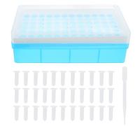 Angoily Boîte de Rangement pour Tubes de Stockage Réfrigérés Accessoire Kit Éclosion Crevettes Artemia Coffret Conservation pour Élevage Crevettes