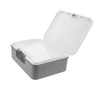 Angoily Boîte de Rangement Verrouillable Abs Résistante Aux Rayures Coffre-fort Portable Multifonction pour Documents Bijoux et Objets Personnels Usage Maison Bureau et Voiture