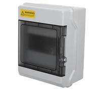 Angoily Boîte Électrique Extérieure Étanche Coffret Disjoncteur avec Fenêtre Transparente Protection Anti-poussière Ouverture Latérale Facile Montage Polyvalent pour Centres Commerciaux et