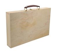 Angoily Boîte Portable pour Peinture et Dessin Rangement Compact pour Crayons Pinceaux et Outils Art Mallette Multifonction Légère pour Artistes et Voyageurs