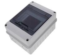 Angoily Boîtier de Distribution Voies Étanche avec Fenêtre Transparente Coffret de Protection pour Disjoncteur Extérieur Robuste et Résistant à Haute Température
