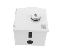 Angoily Boîtier Verrouillage Prise Électrique Acier Inoxydable Protection Étanche Antieffraction pour Prise Murale Extérieure Couverture Sécurisée pour Interrupteur Électrique