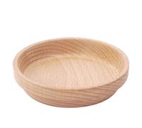 Angoily Bol D’Alimentation en Hêtre 9 CM pour Petits Animaux Mangeoire Étanche et Résistante à L’Huile Bol pour Hamster et Chat Accessoire Pratique pour Cage et Usage Quotidien