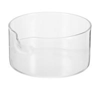 Angoily Bol de Cristallisation pour Recristallisation Liquide en Verre Bec Verseur, Haute Stabilité Chimique et Versement Précis, Outil de Laboratoire en Classe